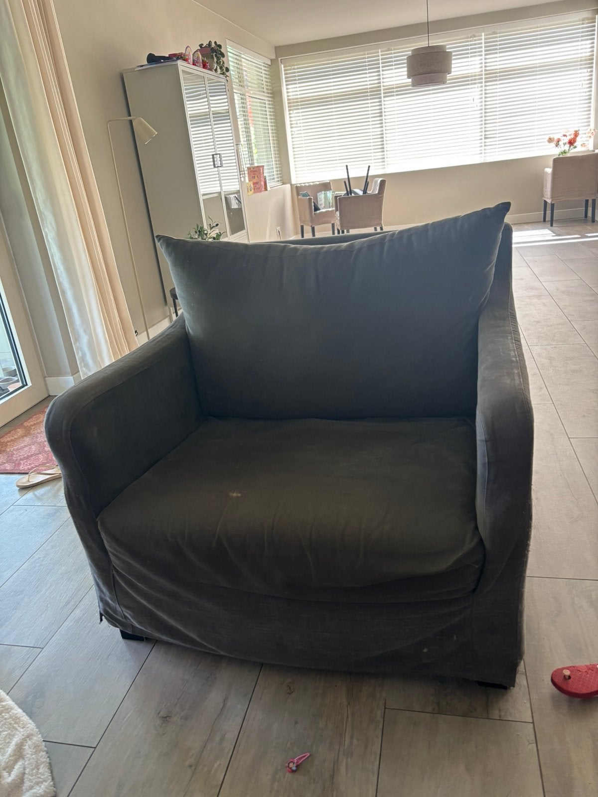 Landelijke love seat, Ophalen, Gebruikt, Tweepersoons, 75 tot 100 cm