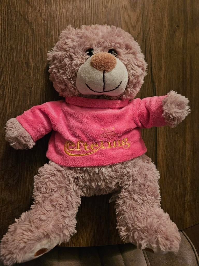 Efteling knuffelbeer met roze trui, Verzamelen, Ophalen of Verzenden, Zo goed als nieuw
