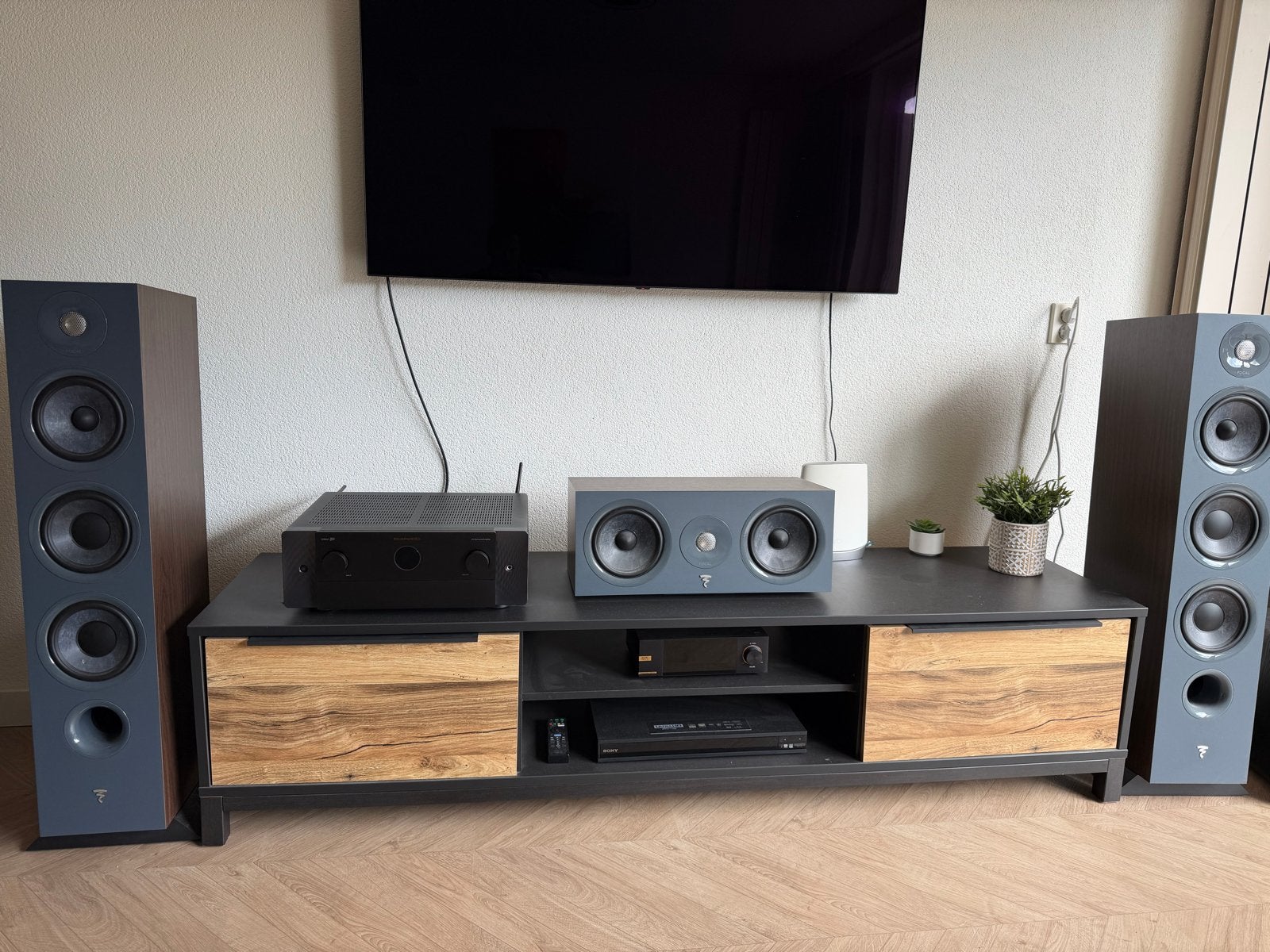 Focal Chora 826 vloerstaande luidsprekers en center