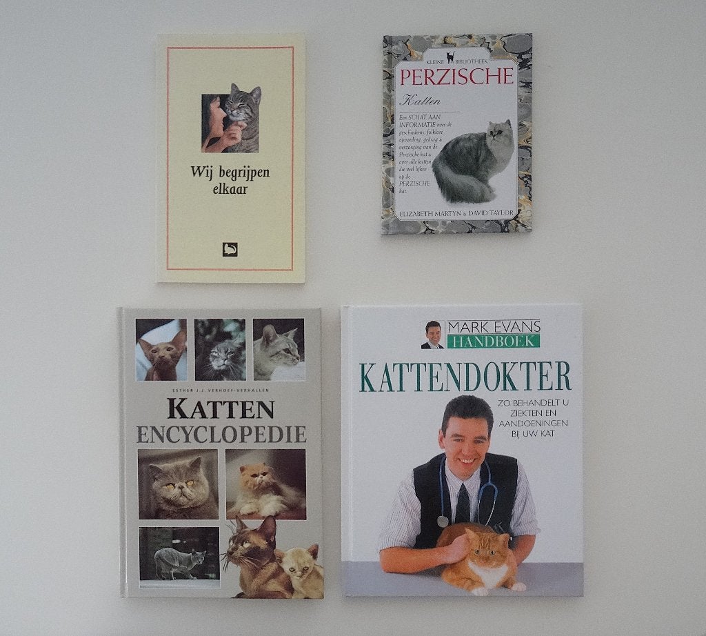 4 boekjes / boeken voor kattenliefhebbers, allemaal nieuw, Boeken, Dieren en Huisdieren, Ophalen of Verzenden, Nieuw, Katten
