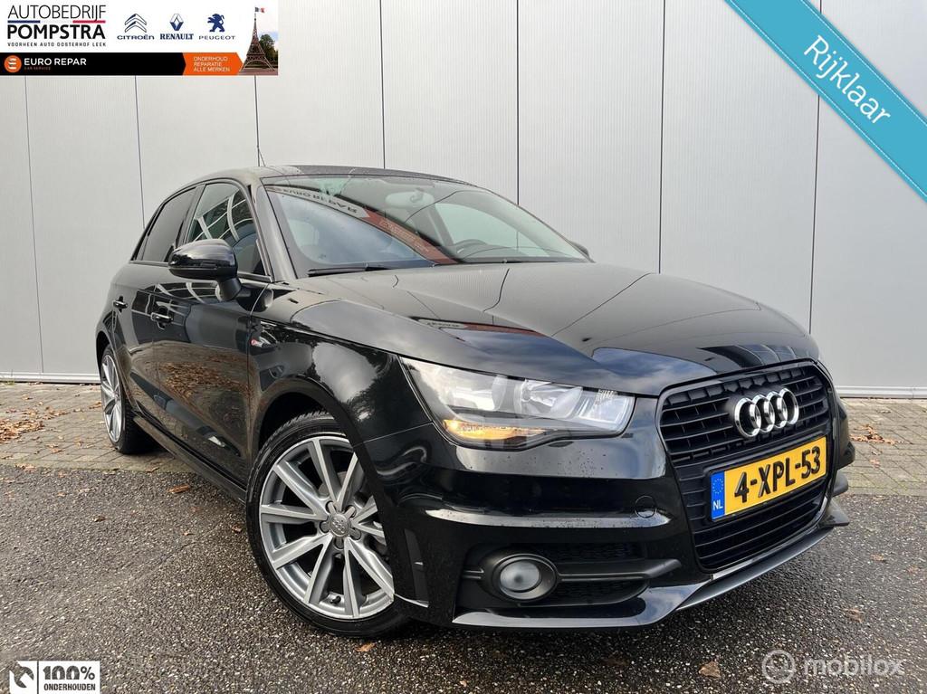Audi A1 Sportback 1.2 TFSI S-Line NAVI/CRUISE/17'' LMV, Euro 5, 4 cilinders, 4 stoelen, Zwart
