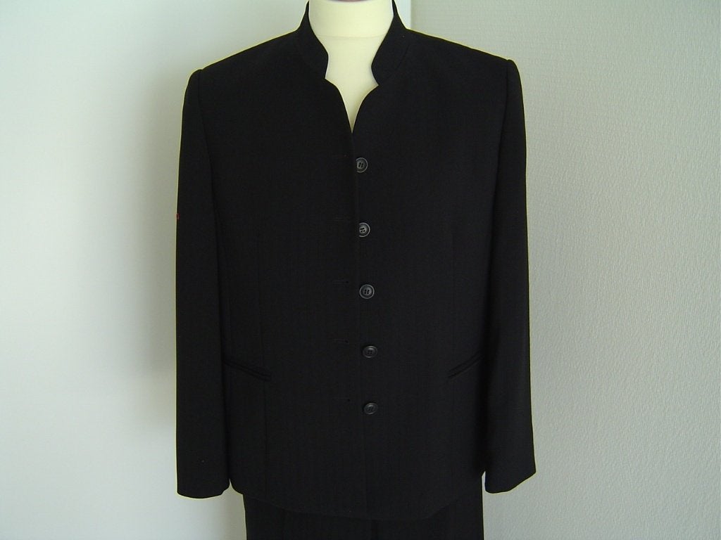 Witteveen broekpak maat 44, Kleding | Dames, Kostuum of Pak, Verzenden, Zwart, Maat 42/44 (L)