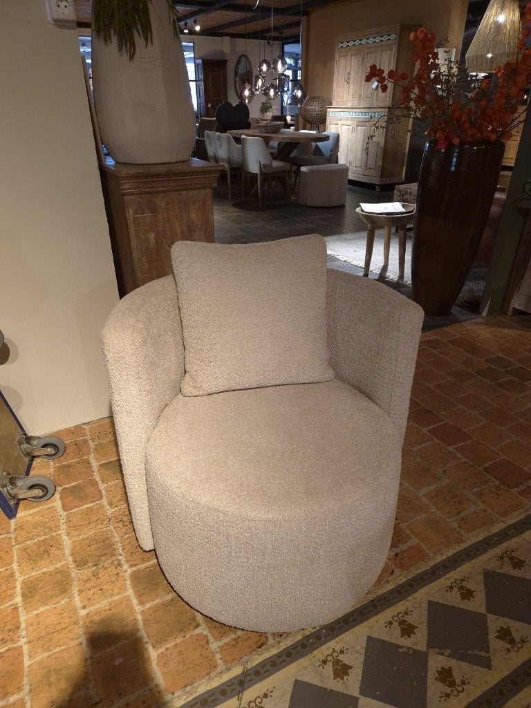 Draaifauteuil Pablo, Huis en Inrichting, Fauteuils, Nieuw, 75 tot 100 cm, 75 tot 100 cm, Stof