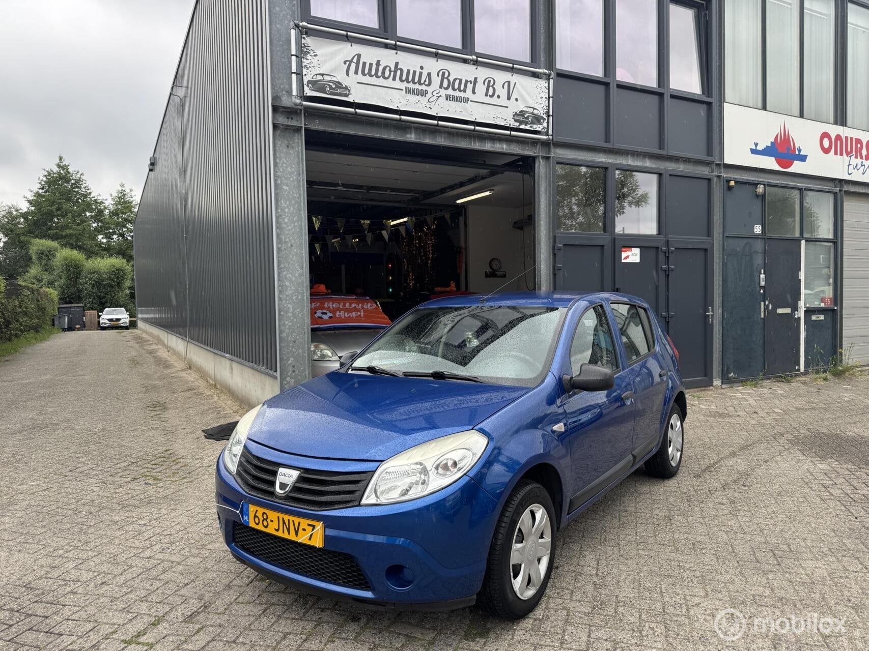 Dacia Sandero 1.2 Airco! 101.485 km NAP Logisch! Nieuw APK!, Auto's, Dacia, Bedrijf, Te koop, Sandero, ABS, Airbags, Airconditioning