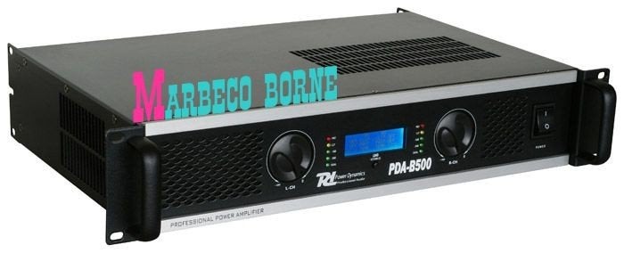 Versterker, Amplifier 500 watt Professional, Power Dynamics, 120 watt of meer, Stereo, Overige merken, Info@marbeco.com