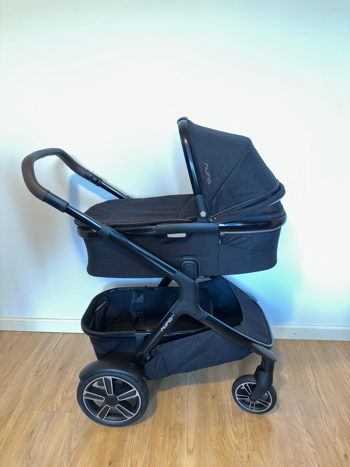 Nuna DEMI Grow Riveted – zeer complete luxe set, Ophalen, Zo goed als nieuw, Overige merken