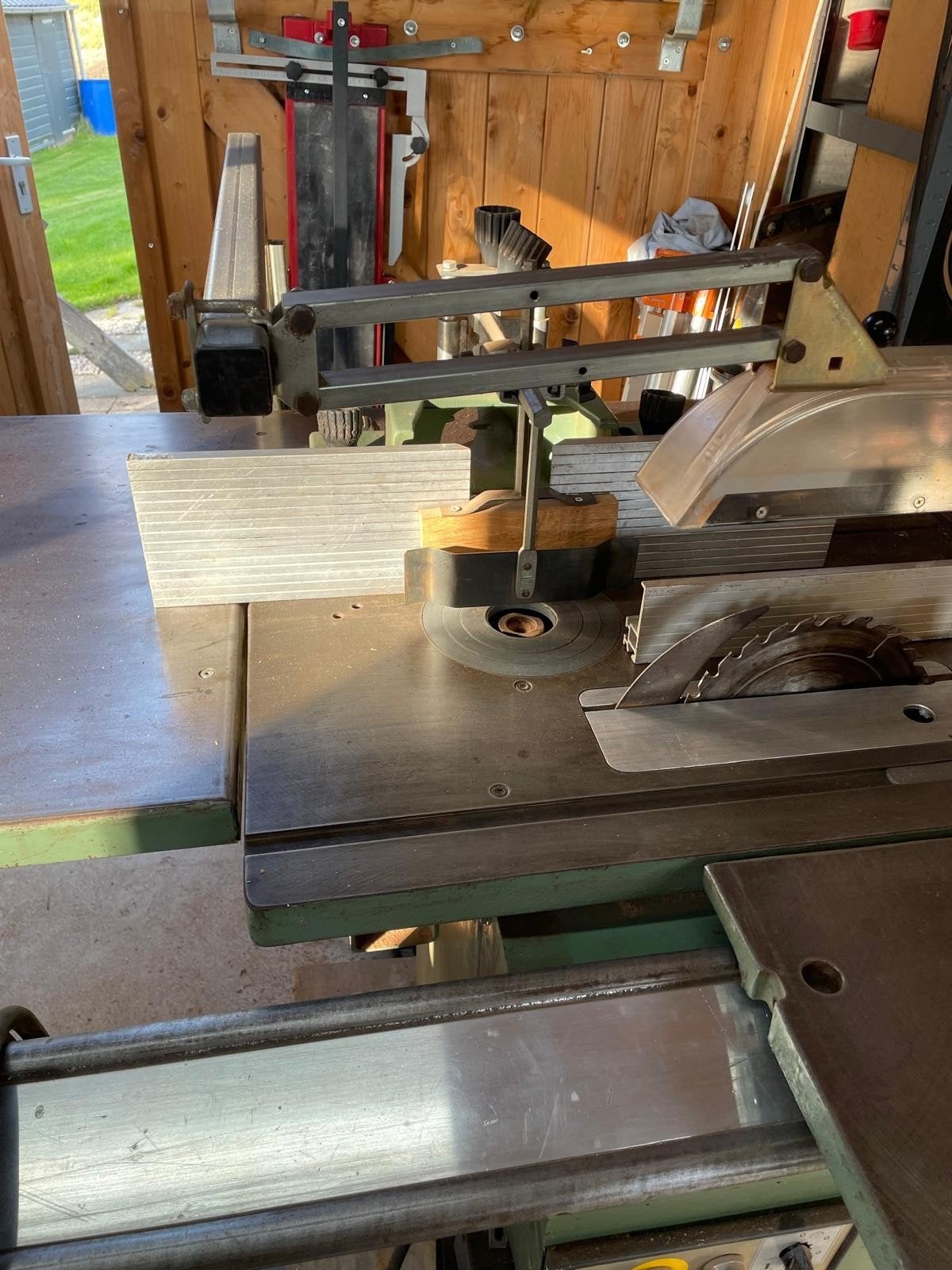 Robland zaag/frees machine, Ophalen, Accu, Bovenfrees