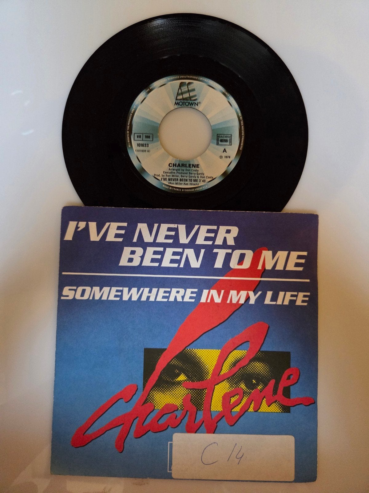 Charlene - I've never been to me, Ophalen of Verzenden, Gebruikt, 7 inch, Pop