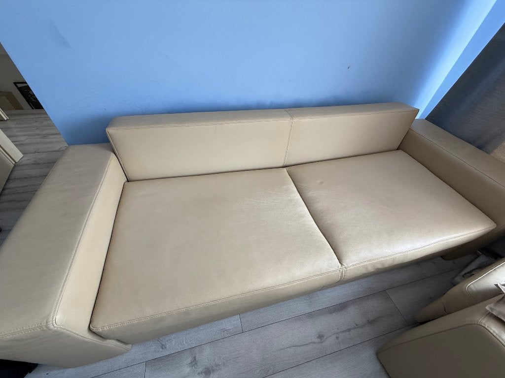 GRATIS Sofa Bed, Huis en Inrichting, Banken | Sofa's en Chaises Longues, Ophalen, Gebruikt, Tweepersoons, Leer