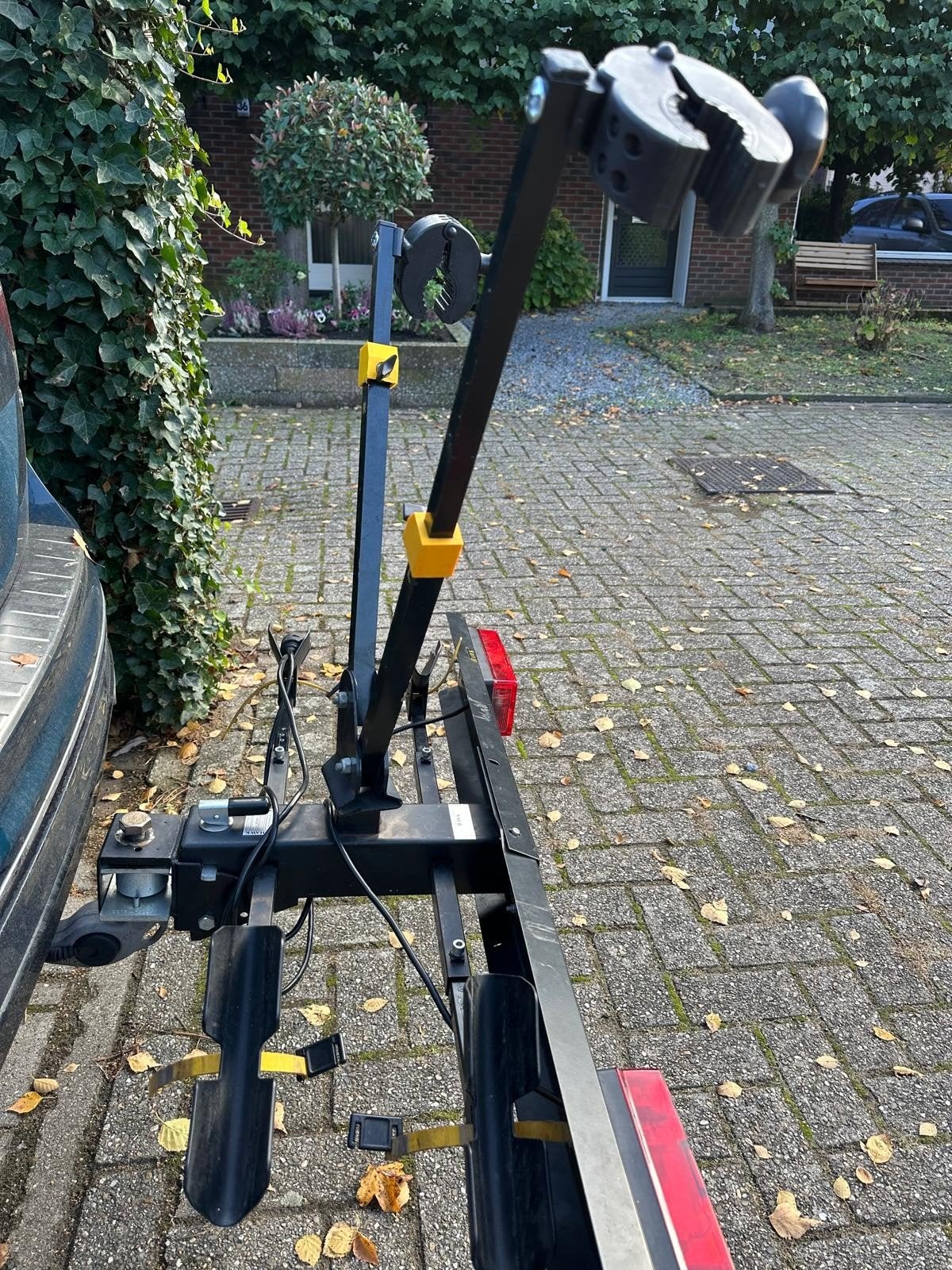Fietsendrager, Ophalen, 2 fietsen, Gebruikt, Trekhaakdrager