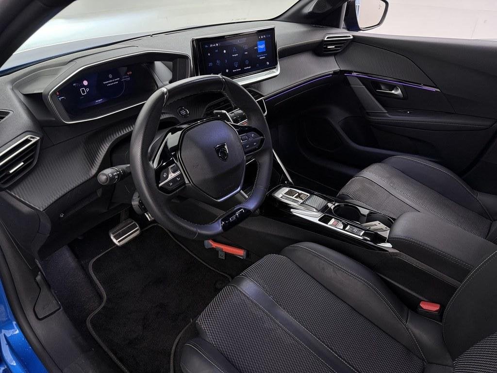Peugeot 208 1.2 Hybrid 145PK GT Automaat 360.Camera/Nav/Led, 1203 kg, Gebruikt, 1199 cc, Blauw