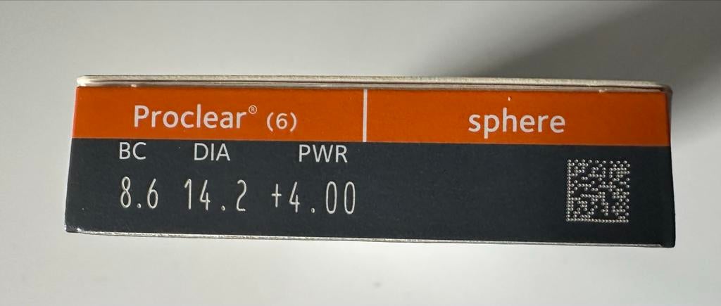 Nieuw doosje CooperVision Proclear contactlenzen (6 stuks), Ophalen of Verzenden, Nieuw, Ogen, Overige typen