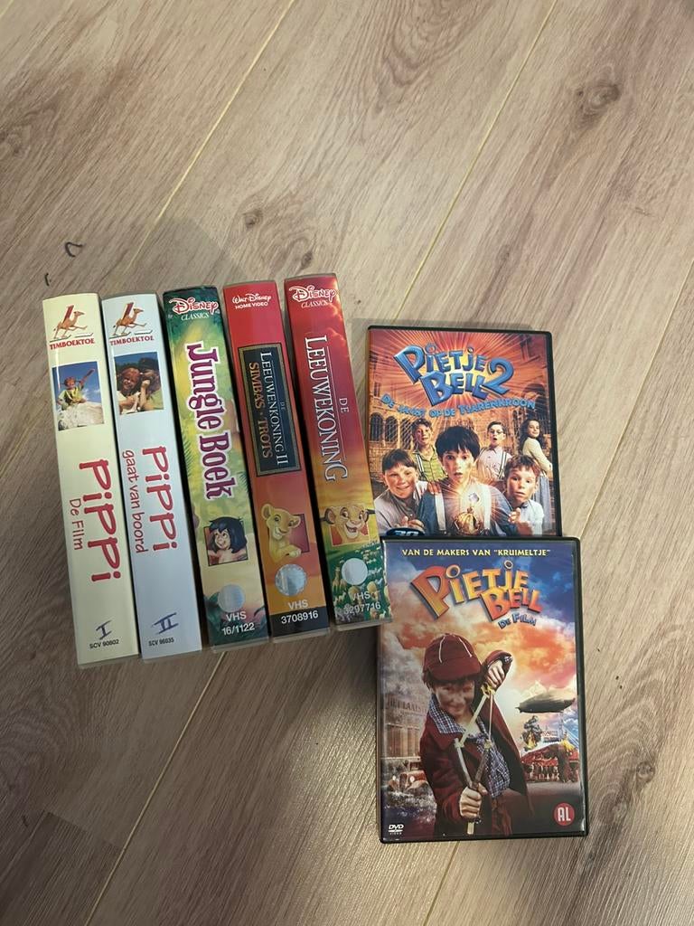 Kinder Videobanden, Cd's en Dvd's, VHS | Kinderen en Jeugd, Gebruikt, Alle leeftijden, Kinderprogramma's en -films, Overige typen