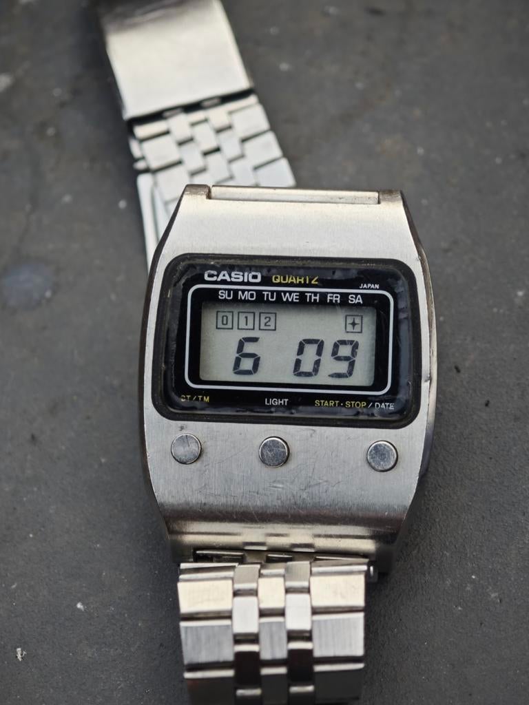 Casio horloge vintage, Ophalen of Verzenden, Gebruikt