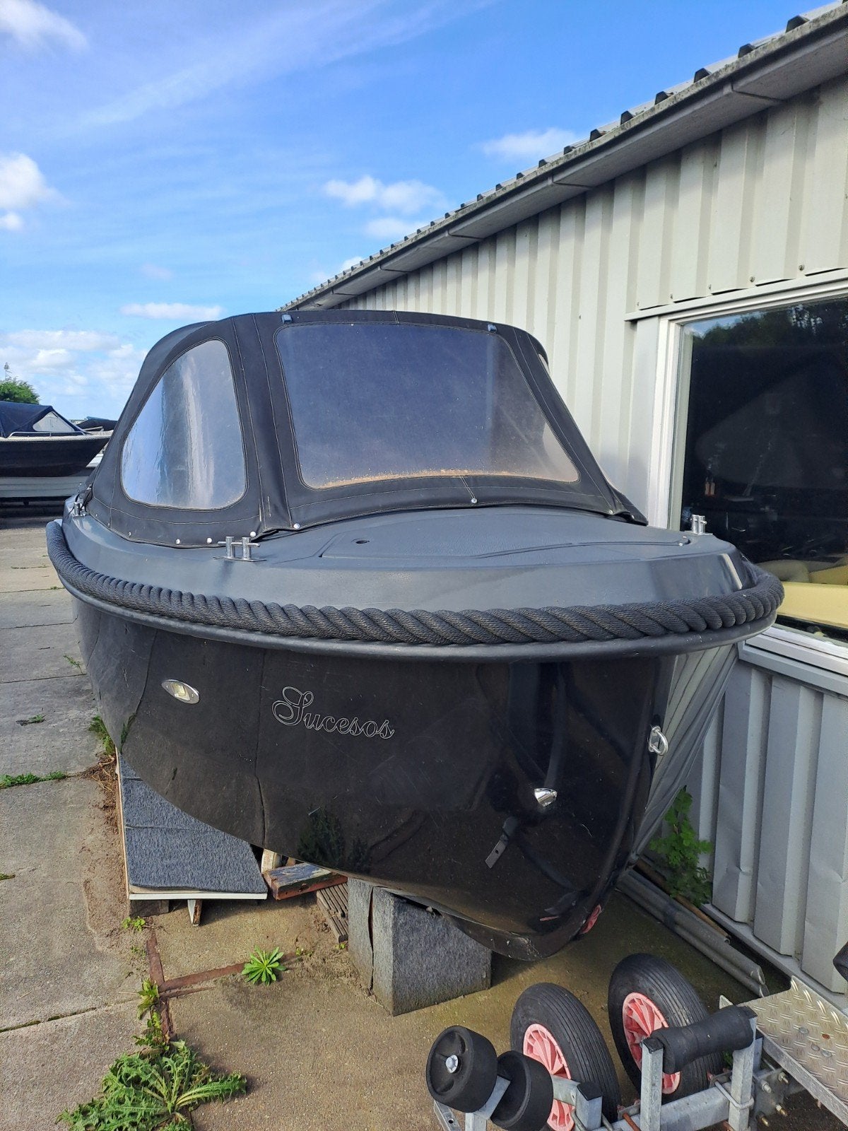 Te koop Oudhijzer 5.80m Tender f25 E.f.i., Watersport en Boten, 25 m, Tender, Gebruikt, 15 pk
