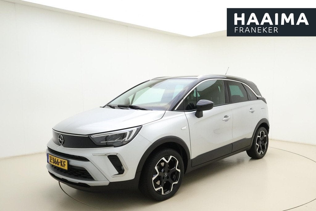 Opel Crossland 1.2 Turbo Ultimate 130pk | Automaat | Navigat, Auto's, Opel, 840 kg, Gebruikt, 1199 cc, Alcantara