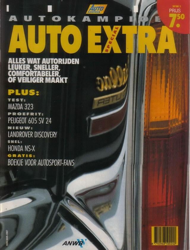 Autokampioen 23 1989 : Volvo PV544 - Honda NSX - Mazda 323, Ophalen of Verzenden, Gelezen, Algemeen