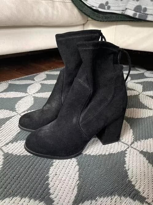 Zwarte Kayla laarsjes maat 40, Kleding | Dames, Schoenen, Zwart, Lage of Enkellaarzen, Ophalen of Verzenden, Gedragen