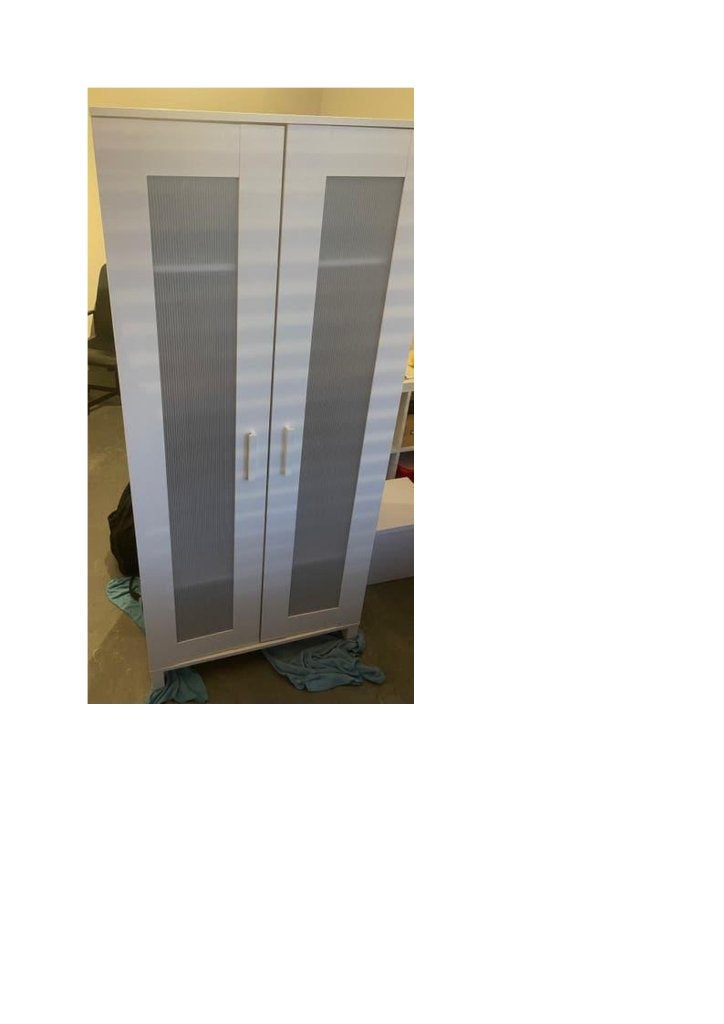 kast Ikea Aneboda 180 x 80 x 50, Huis en Inrichting, Ophalen, Met deur(en), Wit, 50 tot 100 cm