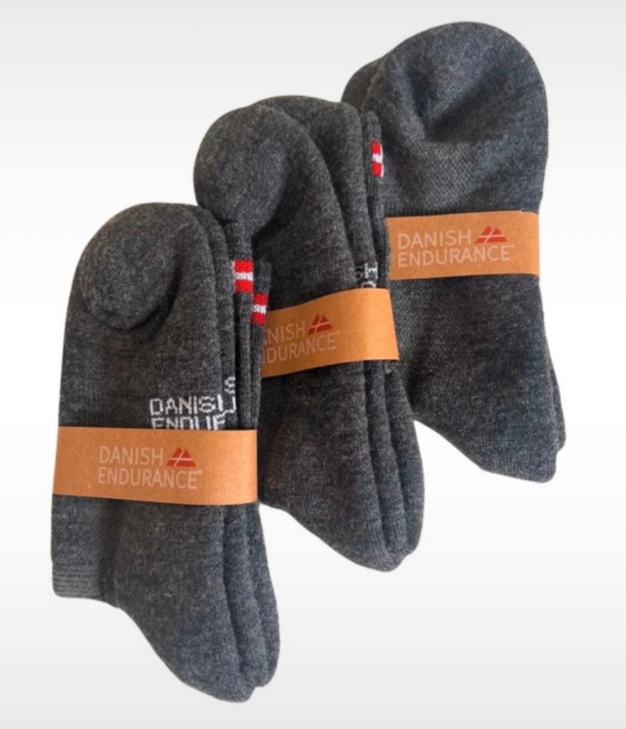 Danish Endurance Merino wandelsokken - 3 paar - Maat 35-38, Info@danishendurance.com, Maat 35 t/m 38, Nieuw, Ophalen of Verzenden
