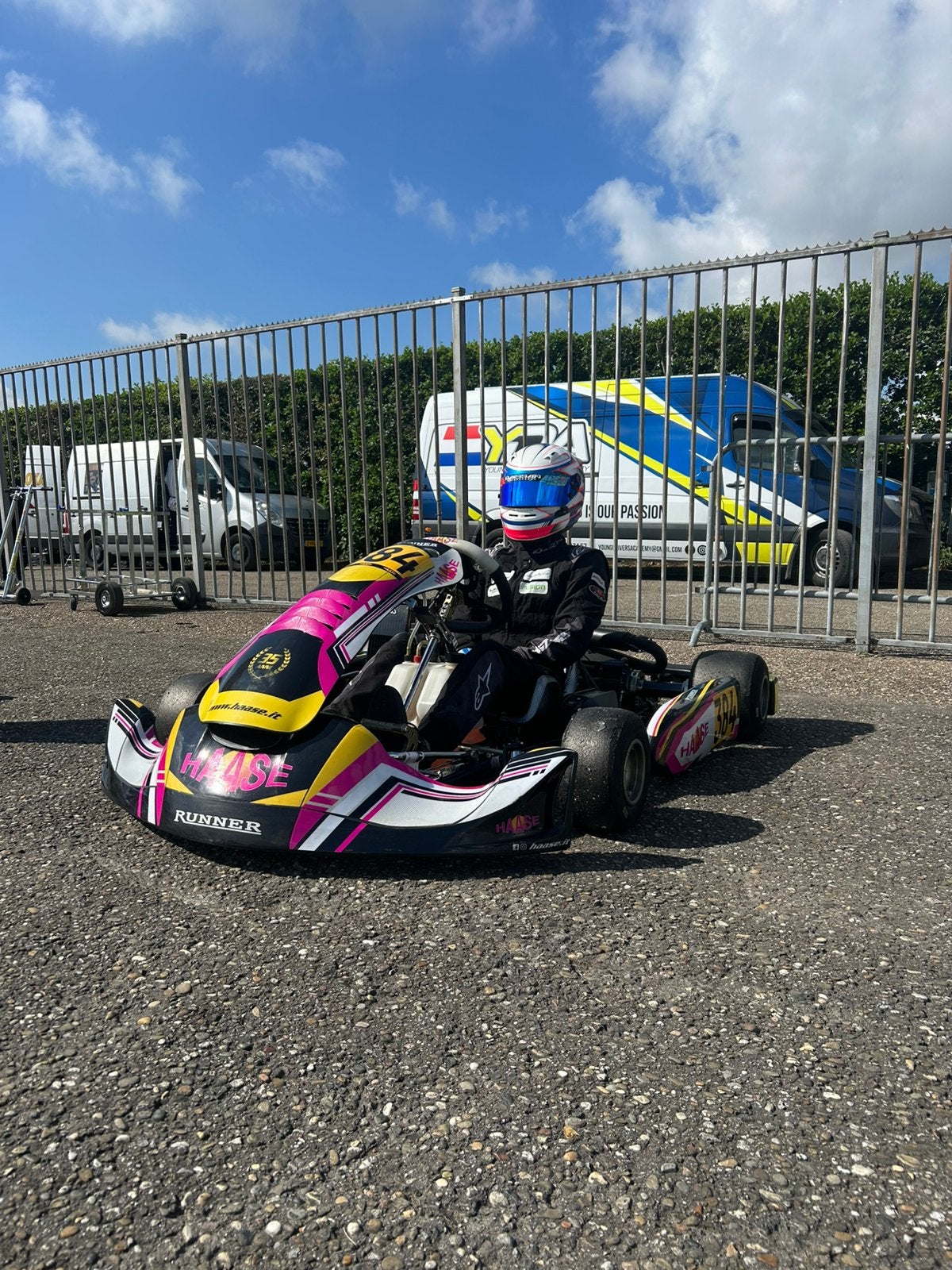 Haase kart, Ophalen, Gebruikt, Kart