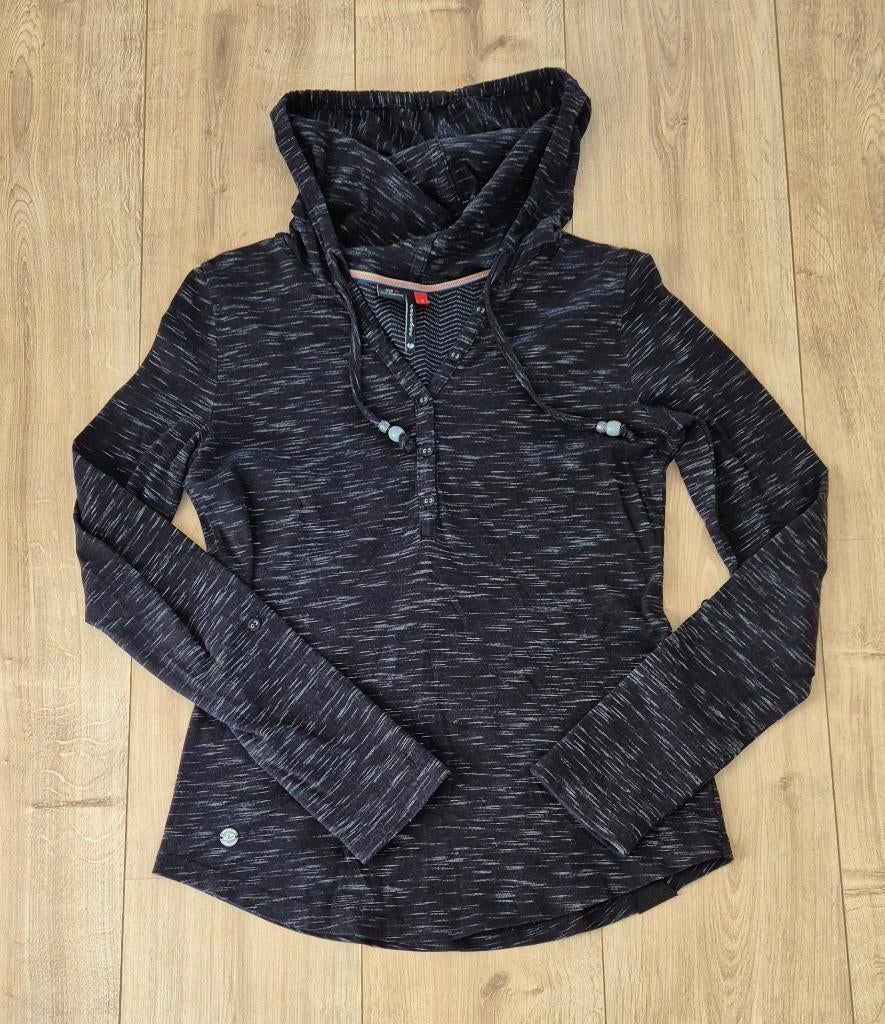Ragwear. Trui. Zwart met streepje. Maat S., Zwart, Ophalen of Verzenden, Zo goed als nieuw, Maat 36 (S)