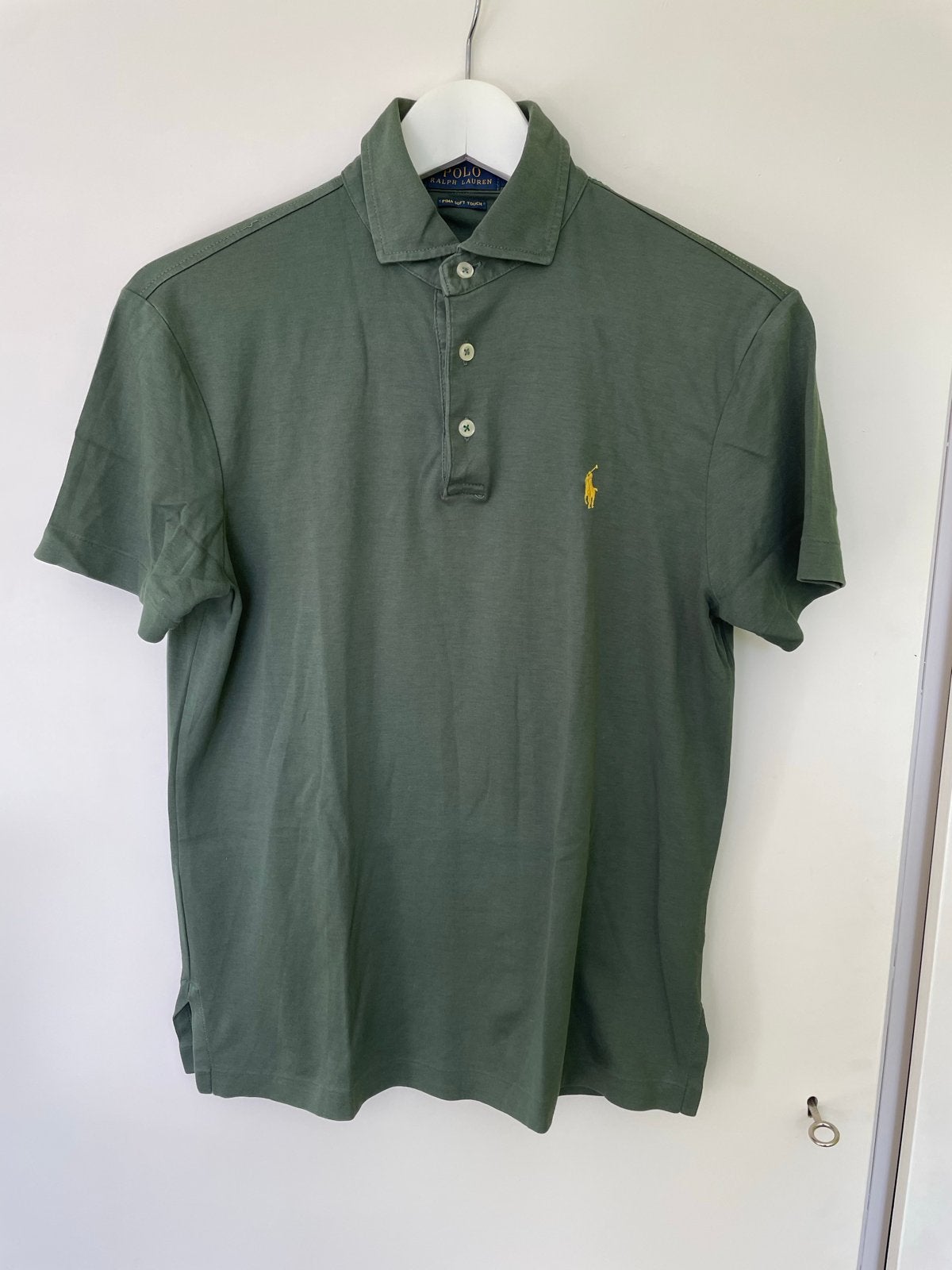 Polo Ralph Lauren Pima Soft Touch Polo - Maat S, Ophalen of Verzenden, Zo goed als nieuw, Maat 46 (S) of kleiner, Groen