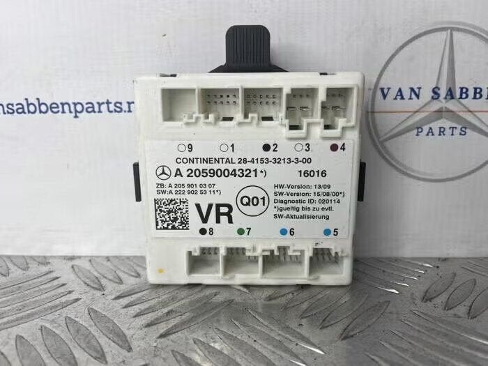 Centrale Deurvergrendelings Module van een Mercedes C-Klasse, Ophalen of Verzenden, Gebruikt