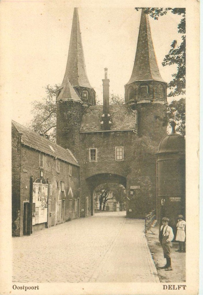701-429-003 Delft Oostpoort, Verzenden, Voor 1920, Zuid-Holland