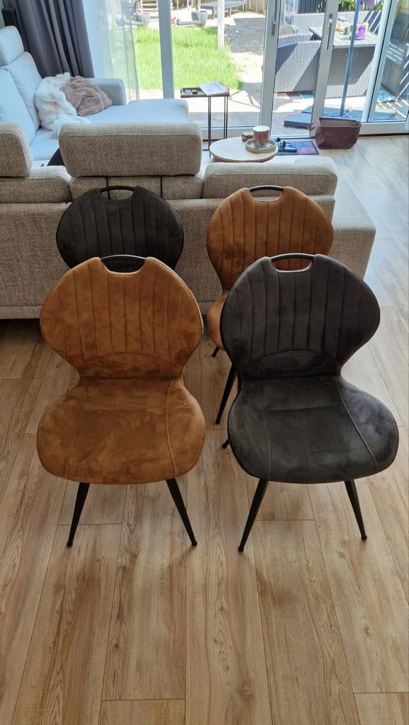 Eettafel stoelen / eettafelstoelen / eetkamerstoelen, Ophalen, Gebruikt