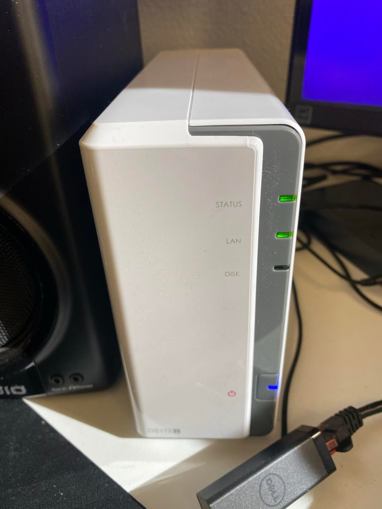 Synology DiskStation DS112j NAS Server vol met media, Ophalen, Zo goed als nieuw