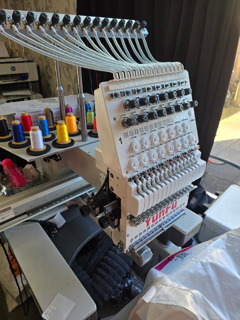 Borduurmachine, Machineborduren, Ophalen of Verzenden, Zo goed als nieuw, Borduurmachine