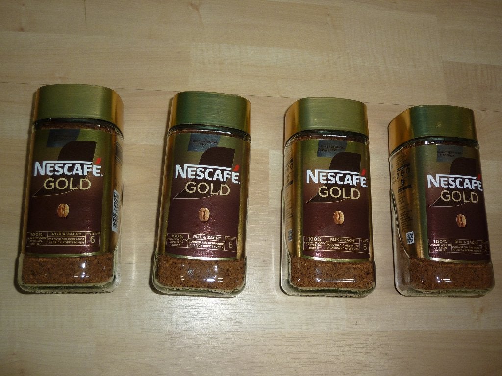 Nescafe gold oploskoffie van arabico koffiebonen, Ophalen of Verzenden