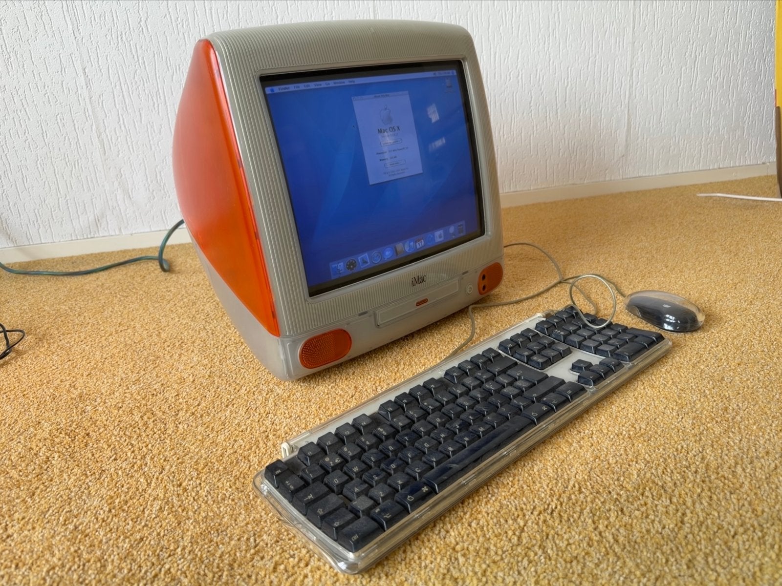 Oude iMac G3 met Mac OS X en 160MB RAM - Werkend, Computers en Software, Apple Desktops, Ophalen, Gebruikt, Minder dan 4 GB, IMac