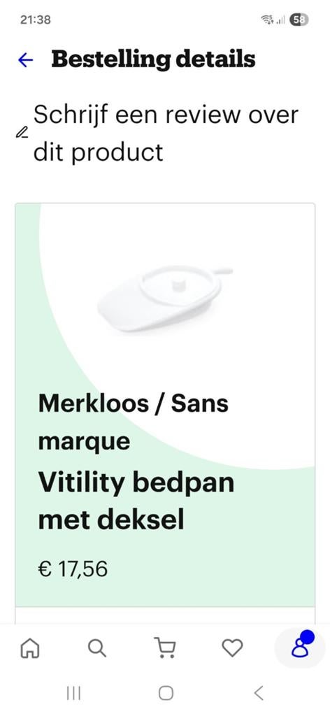 Bedpan, Ophalen of Verzenden, Nieuw