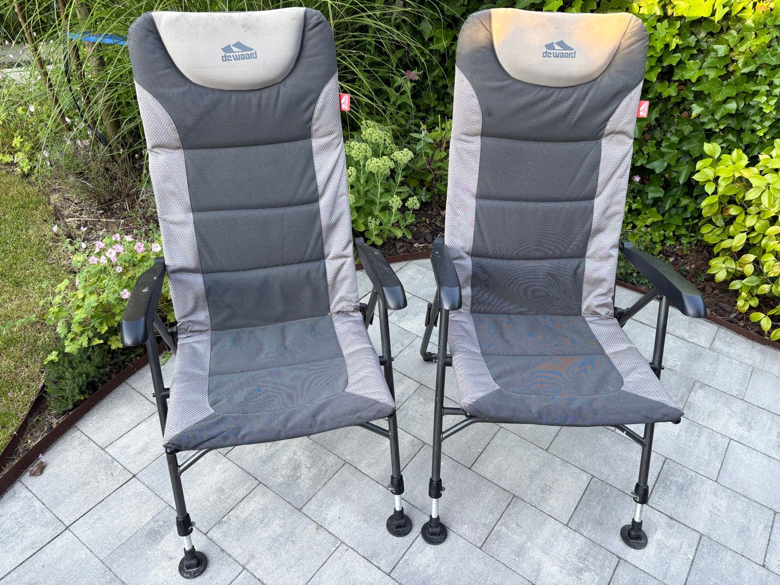 2x De Waard Campingstoelen - type Munte, Ophalen, Gebruikt, Campingstoel