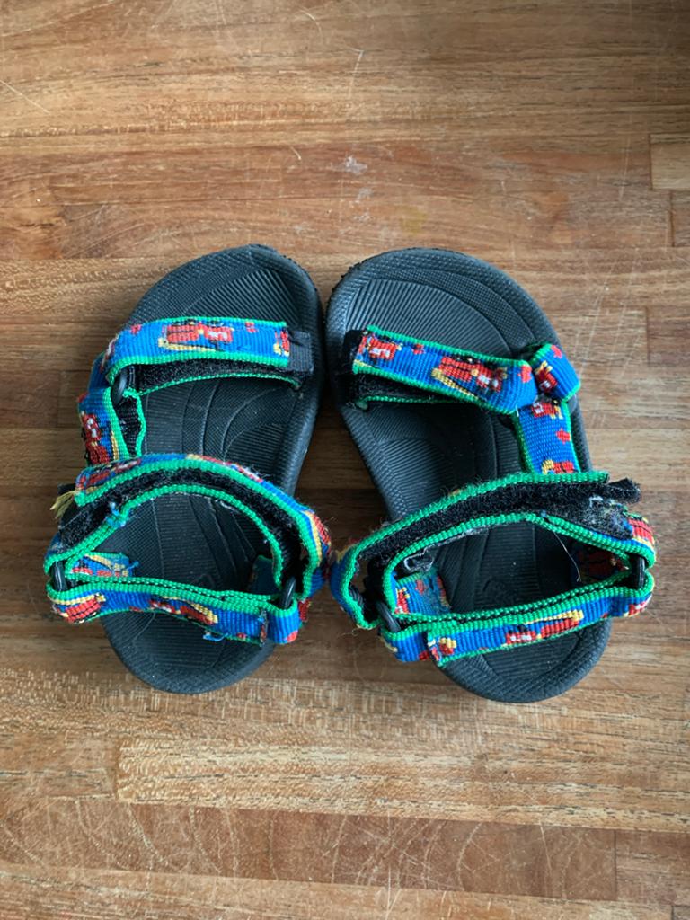 Teva sandalen maat 20.5, Ophalen of Verzenden, Gebruikt, Meisje, Overige typen
