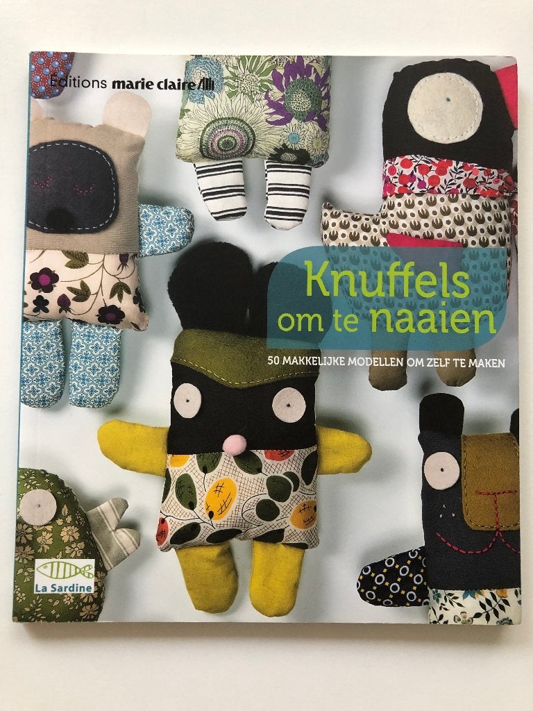 Knuffels om te naaien, Marie Claire, Verzenden, Zo goed als nieuw, Borduren en Naaien