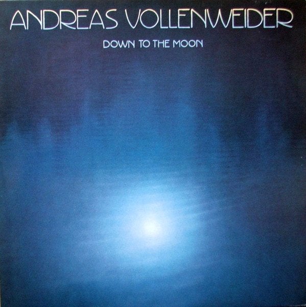 LP - Andreas Vollenweider - Down to the moon, Beschermende buitenhoes, LP, Ophalen of Verzenden, Zo goed als nieuw