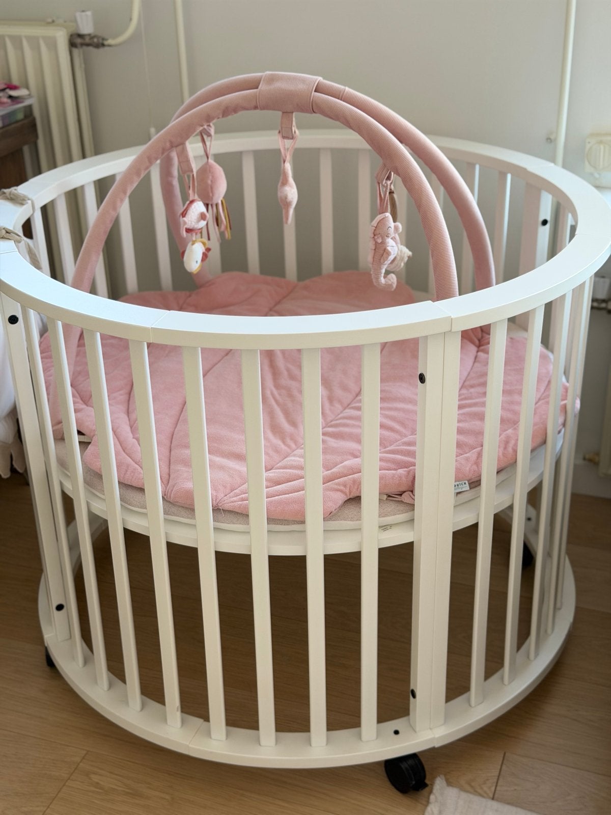 Europe Baby Box Circa - Wit box, Kinderen en Baby's, Boxen, Ophalen, Zo goed als nieuw, Rond