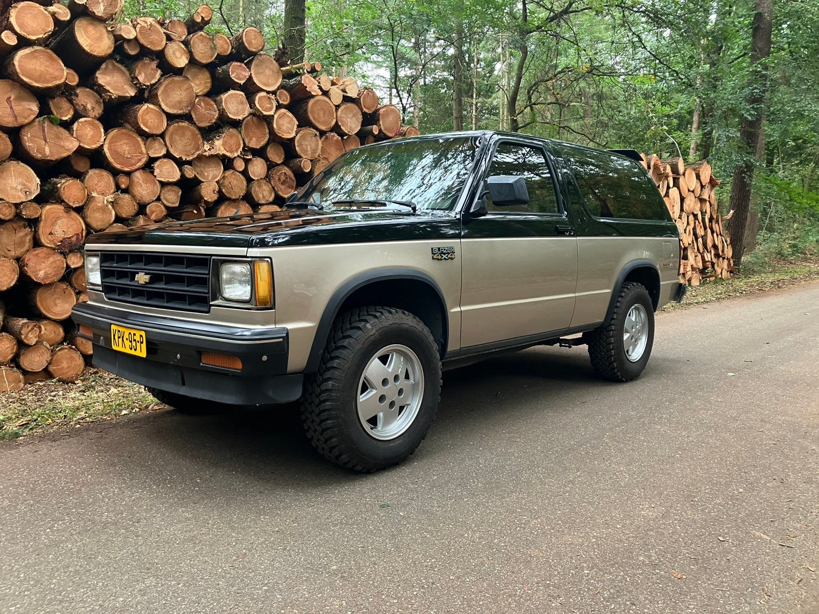 GMC/CHEVROLET S10 BLAZER TAHOE 4x4 09/87 met nieuwe APK, Auto's, Automaat, Overige kleuren, Bruin, Particulier