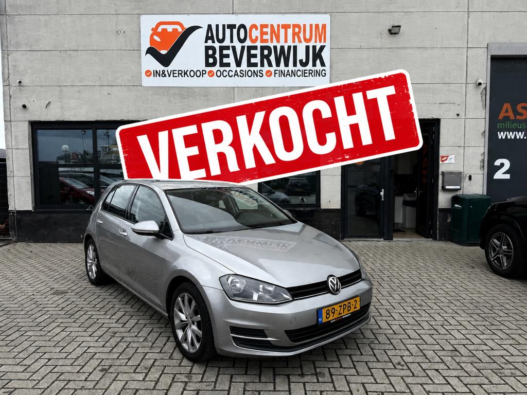 Volkswagen Golf 1.2 TSI Comfortline 105pk 5D 2013 Grijs NAP, Voorwielaandrijving, Euro 5, Stof, Zwart