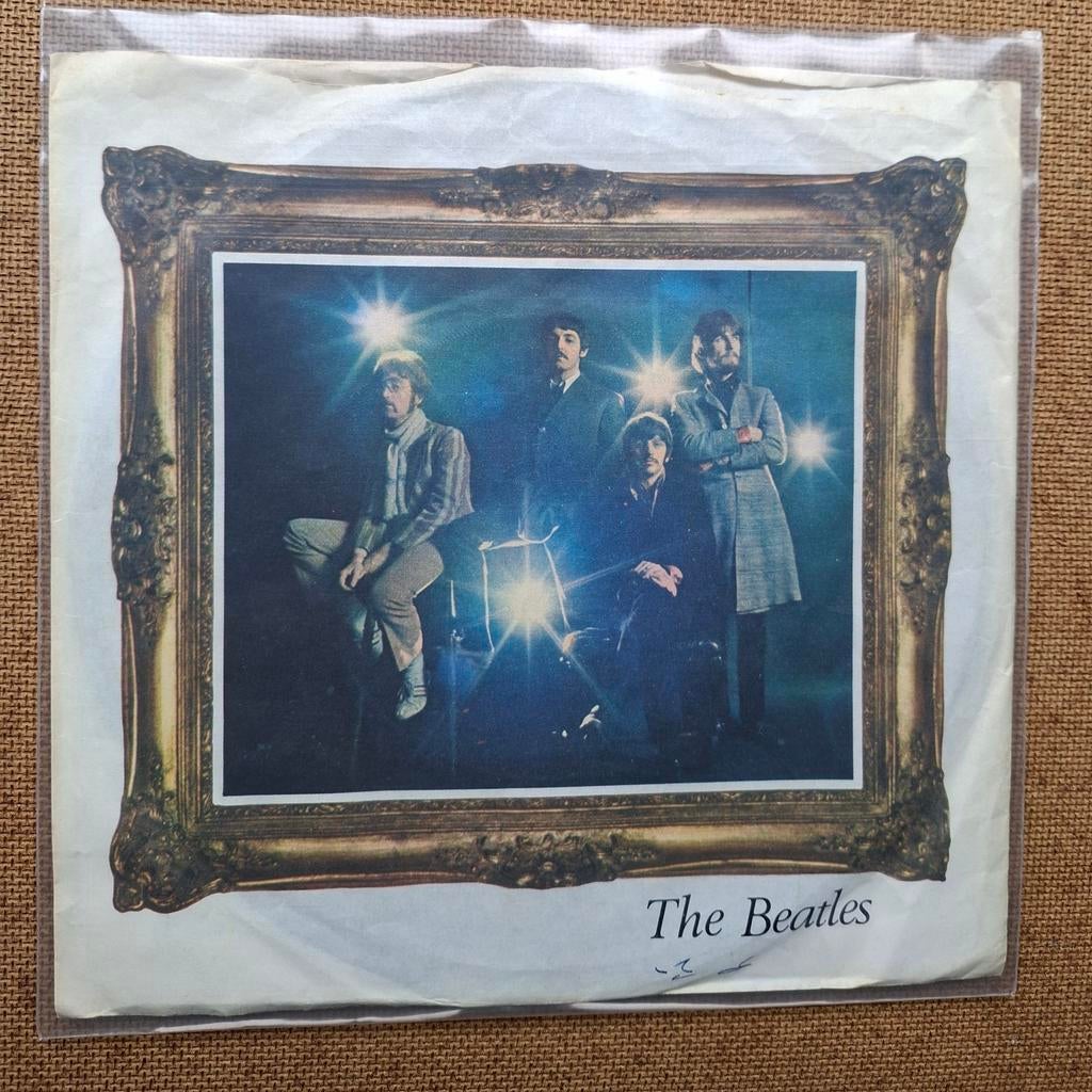 Beatles - Strawberry fields forever  - Single is TOP, Cd's en Dvd's, Vinyl Singles, Gebruikt, 7 inch, Single, Ophalen of Verzenden