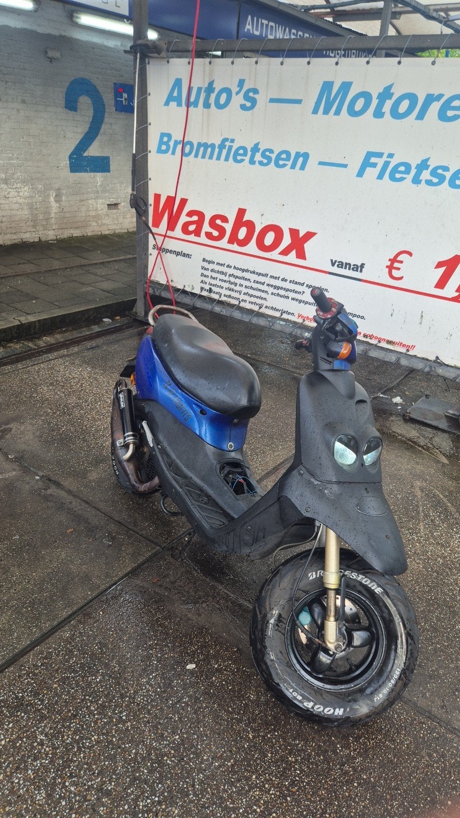 Peugeot Squab/Trekker 70cc, Fietsen en Brommers, Scooters | Overige merken, Ophalen, Tweetakt, Maximaal 45 km/u, 70 cc