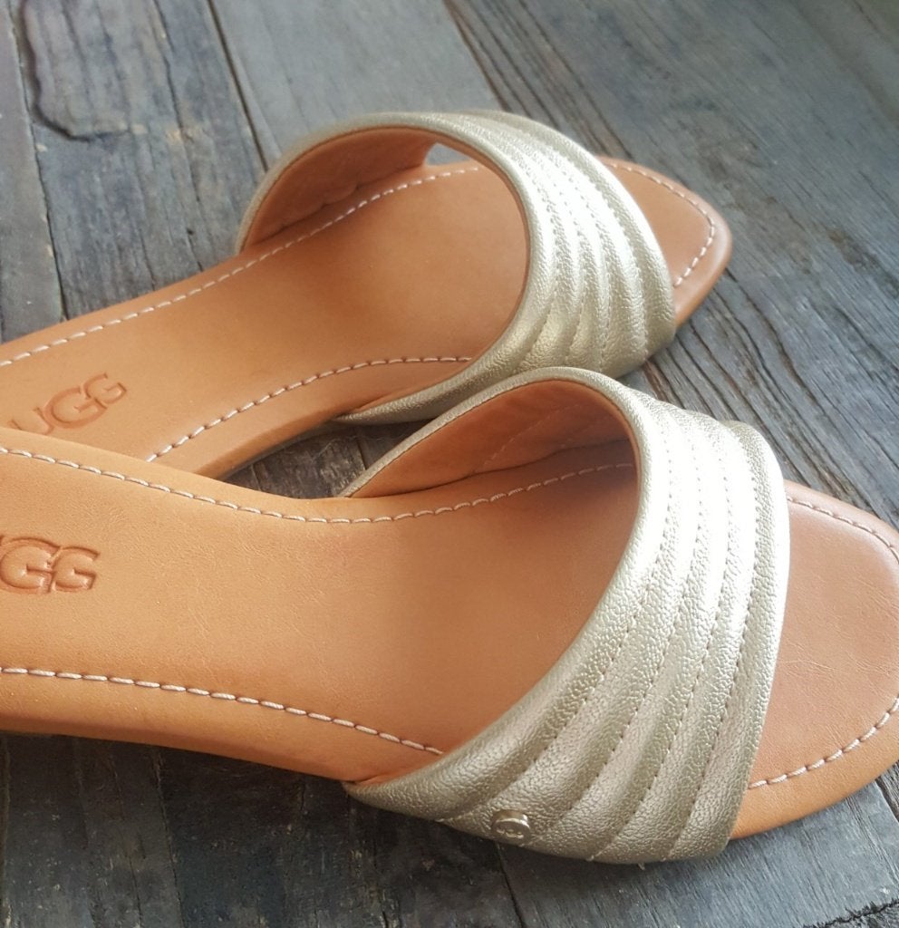 Originele Ugg UGG Sandalen Mt 36, Verzenden, Zo goed als nieuw, Overige kleuren, Sandalen of Muiltjes