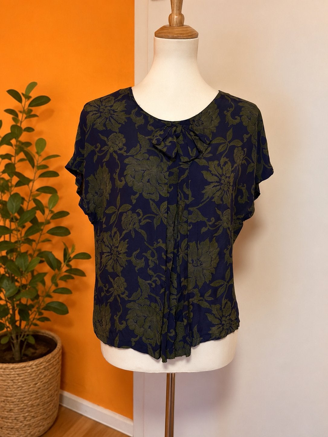 Damesblouse, Maat 38/40 (M), Zo goed als nieuw, Korte mouw, Verzenden