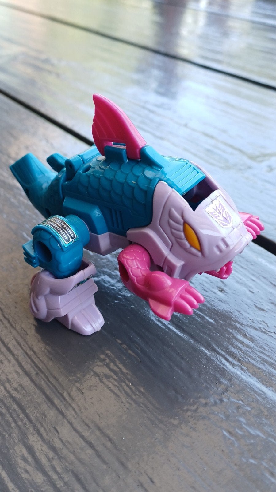 Transformers G1 Skalor Seacon (1987) - Piranacon Decepticon, Verzamelen, Transformers, Ophalen of Verzenden