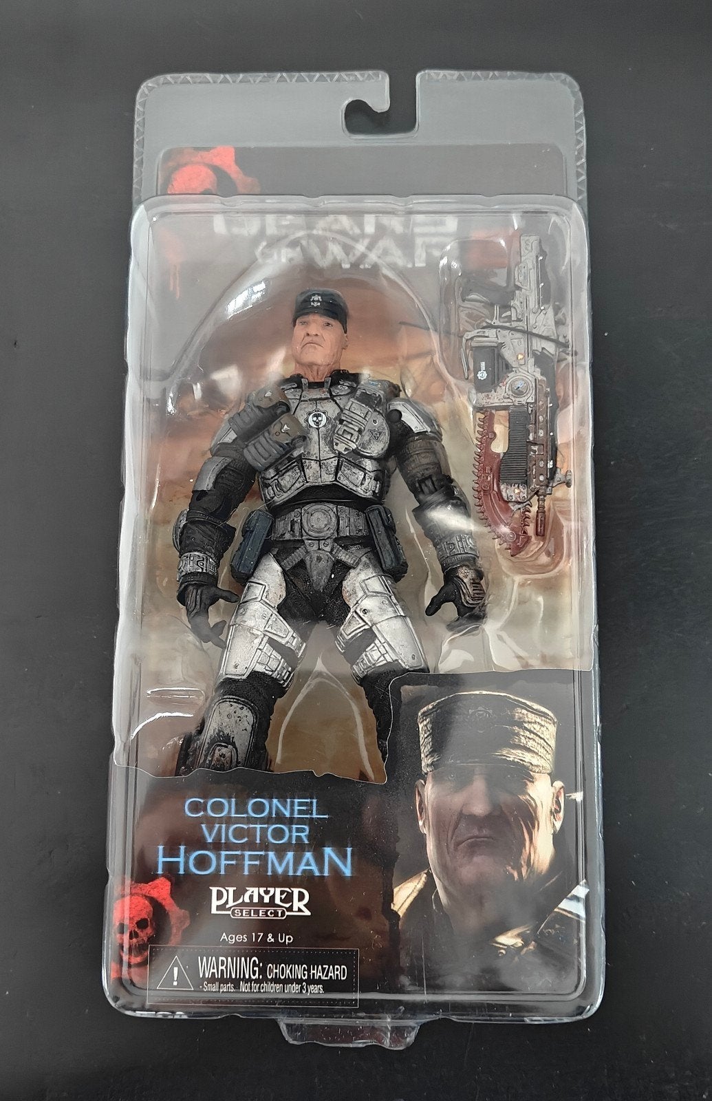 Gears of war NECA Colonel Victor Hoffman, Ophalen of Verzenden, Nieuw