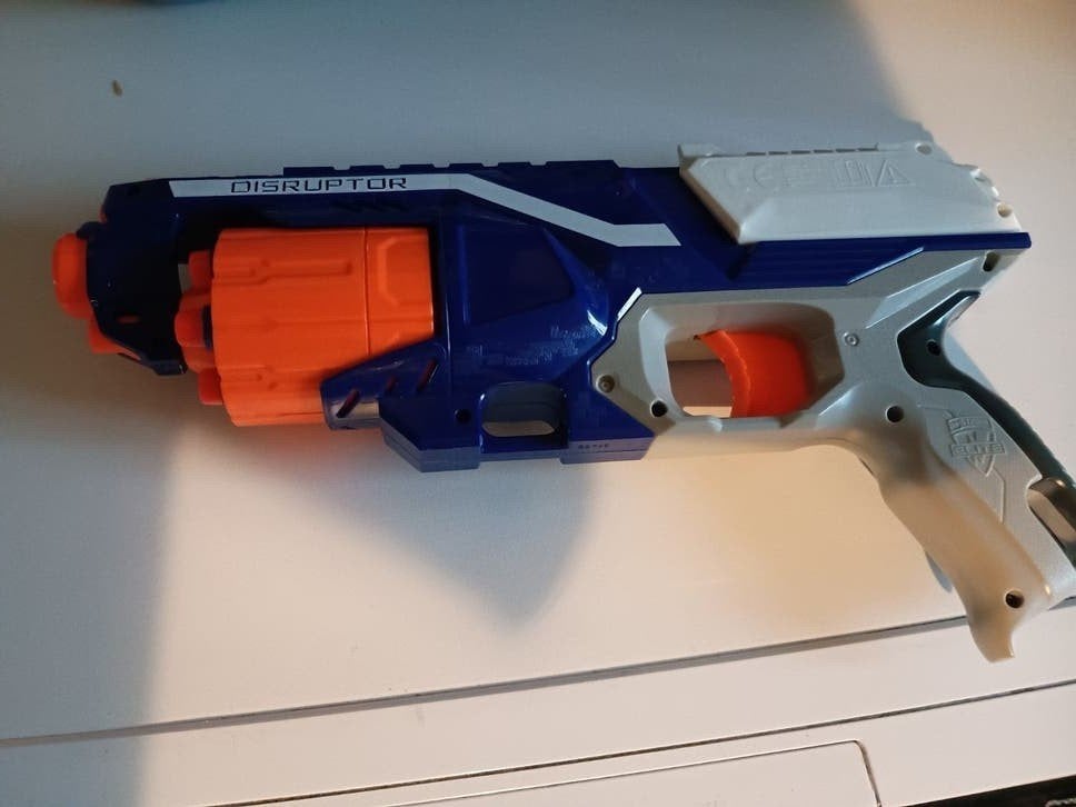 Nerf Disruptor Blaster - Zo goed als nieuw, Ophalen of Verzenden, Zo goed als nieuw, Jongen of Meisje