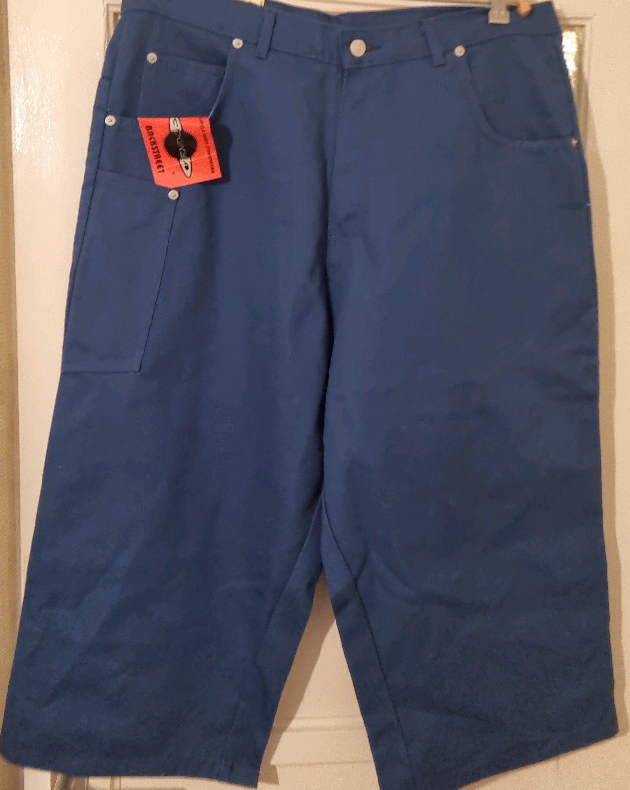 vintage Stuka 90 s Stuka blauwe broek maat 36/34, Ophalen, W36 - W38 (confectie 52/54), Blauw, Nieuw